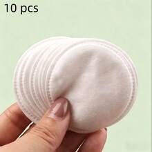 1/2 Pack Super Soft Round Makeup Remover Pads, 100pcs Fluff-Free, Low-Irritation, High-Absorbency Cleansing Pads - Multicolor - View 12