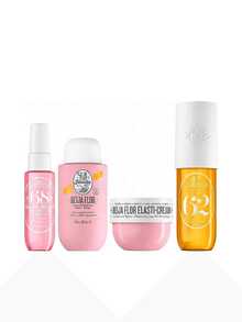 Sol de Janeiro [Bộ sản phẩm chăm sóc cá nhân] Bộ 3 món Beija Flor Elasti (Kem dưỡng 50ml + Sữa tắm tái tạo 90ml + Xịt thơm toàn thân Brazilian Crush Cheirosa 68 30ml) Unisex + Xịt thơm toàn thân Cheirosa 62 dành cho nữ 1.7oz/50ml + 3oz/90ml + 1oz/30ml + 8.1oz/240ml - Xịt thơm - Xem 2