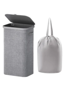 85L/105L Foldable Laundry Basket With Lid, Removable Washable Mesh Bag, Fashionable Collapsible Storage Organizer For Bedroom Bathroom Kitchen Dorm Room Closet, Portable Hamper Container With Handle, Space-Saving Lightweight Design For Home Organization And Clothing Storage Solutions - Multicolor - View 18