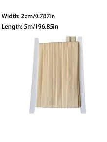 Dây viền vải gấp sẵn 5,5 yard, thích hợp cho may vá, làm dây thun gấp, đồ thủ công và trang trí nhà cửa, đa năng dùng để viền vải và trang trí quần áo, phụ kiện may mặc, chất liệu thủ công, bề mặt mịn, chất lượng tốt, bền chắc, lý tưởng cho các dự án DIY. - Nhiều màu - Xem 12