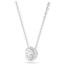 Swarovski 女士奢华简约百搭项链，日常休闲佩戴 - 5567931 白色 - 查看 3