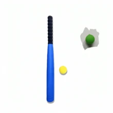 Juego de béisbol de espuma suave con bate de béisbol, colores vibrantes, espuma gruesa, flexible, actividad interactiva, material didáctico, diseño en espiral con función antideslizante, adecuado para regalos de cumpleaños, Día del Niño, Navidad, Halloween y Acción de Gracias - Multicolor - Ver 11
