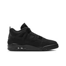 Nike Jordan Air Jordan 4 Rare Air Laser 舒適 中筒 復古籃球鞋 男款 黑灰 - 黑色 - 查看 2