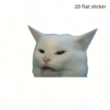 A Whimsical And Amusing Cat Decal Sticker; Suitable For Car Windows, Bumpers, Notebooks, Helmets, Motorcycles, And Other Animal Pet Gifts - A - View 8