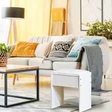 Vanity Stools - White - View 3