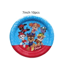Paw Patrol Süße Cartoon Anime Kindergeburtstags-Dekorationen, Feiertagsparty-Zubehör, Party-Dekorations-Set - Verschiedenfarbig - Übersicht 5