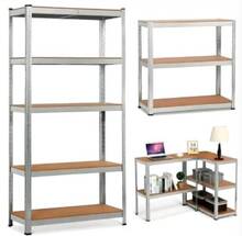 Garage Integrated Storage Racks - Brown - View 1
