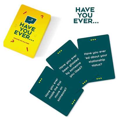 Have You Ever… Spicy Drinking Party Card Game - 55 Hilarious Confession Questions, 18+ Icebreaker Game For Game Nights, Friend Gatherings & Epic Parties!