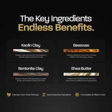 Based Bodyworks Based Hair Clay For Men 74ml - 查看 5