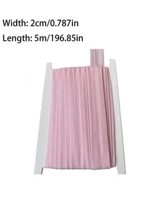 Dây viền vải gấp sẵn 5,5 yard, thích hợp cho may vá, làm dây thun gấp, đồ thủ công và trang trí nhà cửa, đa năng dùng để viền vải và trang trí quần áo, phụ kiện may mặc, chất liệu thủ công, bề mặt mịn, chất lượng tốt, bền chắc, lý tưởng cho các dự án DIY. - Nhiều màu - Xem 18