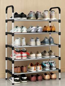 1 kệ đựng giày nhiều tầng, kệ để giày đứng độc lập, dễ lắp ráp, phù hợp cho nhà thuê, lối vào, hành lang, phòng ngủ, phòng tắm, văn phòng, phòng khách. - màu đen - Xem 7