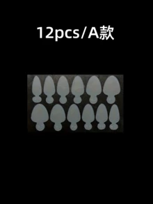 Khuôn tạo hình móng tay kiểu Pháp bằng silicon có thể tái sử dụng - Hệ thống kép, phù hợp với sơn móng nhiều lớp, dụng cụ làm móng không mùi, vật tư làm móng. - Nhiều màu - Xem 14
