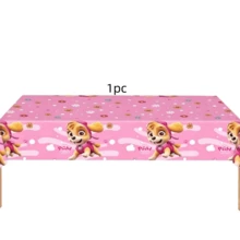 Cute Cartoon Series Pink Theme Party Dog Series Birthday Decorations, Children's Festival Decorative Accessories - Multicolor - View 7