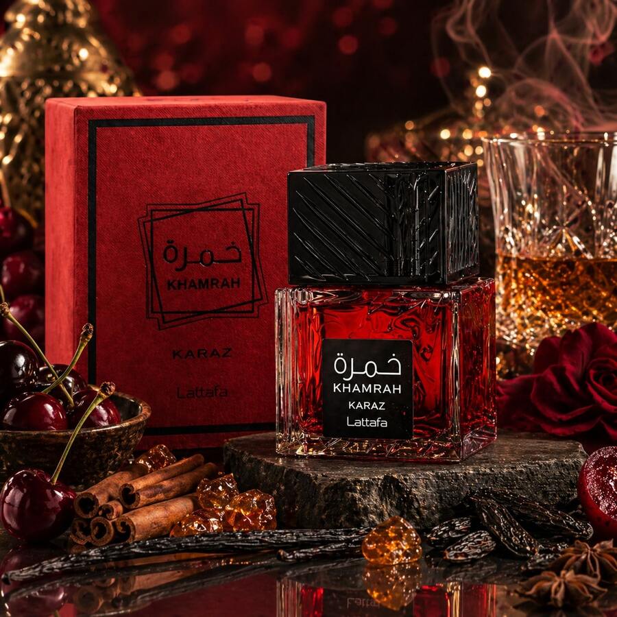 LATTAFA Khamrah Karaz 100ML Unisex Eau De Parfum - Warm & Spicy - View 1