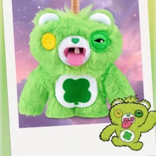Spin Master CARE BEARS 官方 爱心熊盲盒毛绒钥匙扣吊坠，奇特可爱娃娃包包挂饰，生日、圣诞节、万圣节礼物，送给女孩朋友 - 彩色 - 查看 6