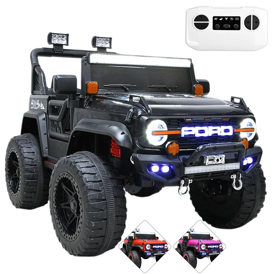Joykoo Kids Electric Vehicles - Black - View 1