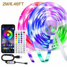 LED Light Strip Controlled By An Intelligent APP, Featuring Music Synchronization And Timing Functions, DIY Lighting Modes, Living Rooms, And Is Essential For Lighting Decoration During Christmas, Halloween And Birthday Parties. - Multi-color light - View 11