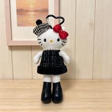 SANRIO 長腿KT娃娃包掛飾 心形扣吊飾 禮物珍珠項鍊創意披肩吊飾 - 彩色 - 查看 3