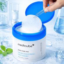 Medicube Toner Pads Zero Pore Pad 2.0&Medicube Toner Pads Red Succinic Acid Panthenol Facial Peeling Pad - Red & Blue - View 2