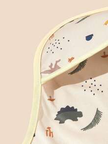 1 buah Celemek Bayi Bermotif Lucu, Unisex untuk Bayi Laki-laki dan Perempuan, Nyaman Dipakai, Tahan Lama dan Mudah Dibersihkan - MultiWarna - View 9