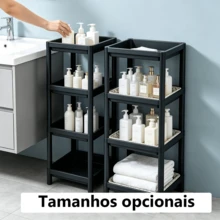Organizer Shelf With 4 Shelves, Ideal For Kitchen, Bathroom And Bedroom, Large And Small Sizes. - Lớn + Nhỏ - Xem 2
