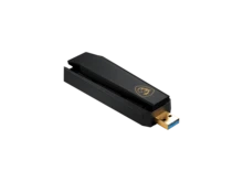 MSI AXE5400 WiFi 6Tri-Band USB Adapter - WLAN Up To 5400 Mbps (6Ghz, 5GHz, 2.4GHz Wireless), USB 3.2 Gen 1 Type-A, MU-MIMO, Adjustable Antenna, Beamforming, WPA3 - Wired Bracket Included - Black and White - View 6