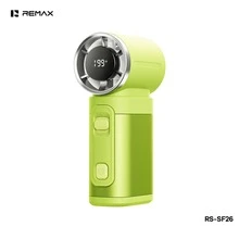 REMAX RS-SF25/RS-SF26 手持風扇，行李箱用迷你風扇，金屬手持風扇，可充電便攜式，多段調速靜音戶外冷卻風扇 - 手持風扇 - 查看 16