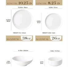 Set da pranzo - Bianco - Visualizzare 2