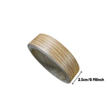 1 Roll 10m/393.7in Wood Grain Edge Banding Tape, Thick Self-Adhesive Frame Suitable For Furniture, Cabinet, High-Grade Matte Finish, Easy To Tear, DIY Decoration Edge Trim, Tabletop - 1PC - View 15