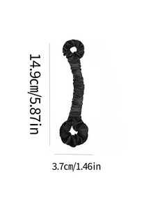 Multifunctional Satin Heatless Curling Rod And Hair Tie, Seamless Curling Rod With Hair Tie, Silk Hair Curl, Elastic Sleep Hair Tie, Soft Curling Tool For Long Hair, Manual Styling Accessory For Home Use, Sleep Curling Device, Suitable For Women, Heatless Waves, Travel Essential, Hair Styling, Suitable For Mother's Day And Anniversary - Multicolor - View 10