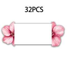 Tarjetas de visita sociales personalizadas, tarjetas de visita florales plegables personalizadas, tarjetas de información personalizables, adecuadas para que individuos, tiendas y empresas aumenten su visibilidad, nuevo diseño - multicolor - Ver 7