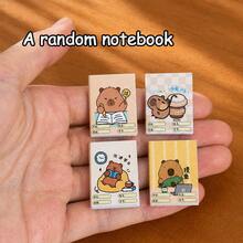 Miniature Dollhouse Study Accessories And Drawing Set. This Set Of Mini Stationery Includes A Miniature Notebook, Ruler, Protractor, Colored Crayons, Eraser, Pencil Sharpener, And A Pen Holder Model. - one-size - View 7