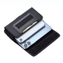 Men's Multifunctional Mobile Phone Waist Bag (Available In Single-Layer/Double-Layer Specifications), Unique "1956" Letter Print, Men's Retro Style Outdoor Tactical Waist Bag - Multicolor - View 8