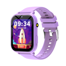 Reloj inteligente para niños actualizado, batería de gran capacidad de 300mAh, adecuado para adolescentes, con cámara integrada, podómetro, despertador y talla grande de 10 funciones, regalo ideal para Pascua, Día del Niño y entretenimiento diario - Multicolor - Ver 12