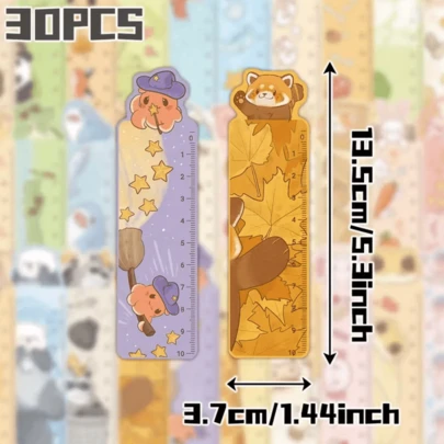 10pcs Cute Animal Bookmarks - Colorful Designs With Amusing Illustrations, Durable Decorative Bookmarks, Suitable For Readers, Writers, Teachers And Students - Perfect Holiday Gift For Book Lovers