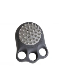 Bàn chải tắm massage bằng silicon cho thú cưng, lược tắm, bình đựng dầu gội, đa năng dùng được cho chó và mèo. - Nhiều màu - Xem 6
