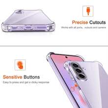 Capa Capinha Case Anti Impacto Transparente Para Galaxy Todos Modelos - Transparente - Visão 5