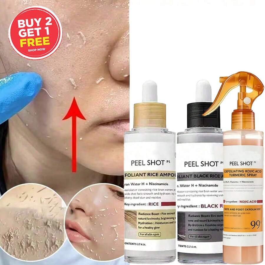 Rice Daily Serum, Korean Skincare Facial Essence For Glow Glass Skin, Fermented Natural Rice Water Milk For Face, Pore Minimizing, Deep Hydrating, Dark Spot Correcting - Nhiều màu - Xem 1