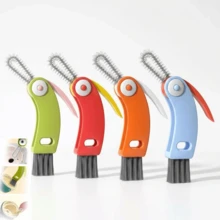 Bộ cọ vệ sinh nắp cốc 3 trong 1 - Bộ cọ đa năng phù hợp cho những không gian hẹp, miệng chai và cốc du lịch | Dụng cụ vệ sinh nắp cốc di động và bền bỉ, có nhiều màu sắc để lựa chọn (Dùng trong nhà bếp) - Màu xanh dương (1 chiếc) - Xem 1
