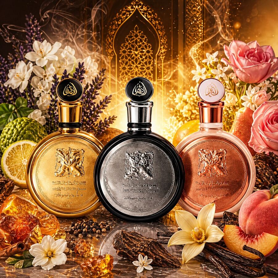 Lattafa Fakhar Lattafa Perfume Gift Set 3*50ml Eau De Parfum - Floral - View 1