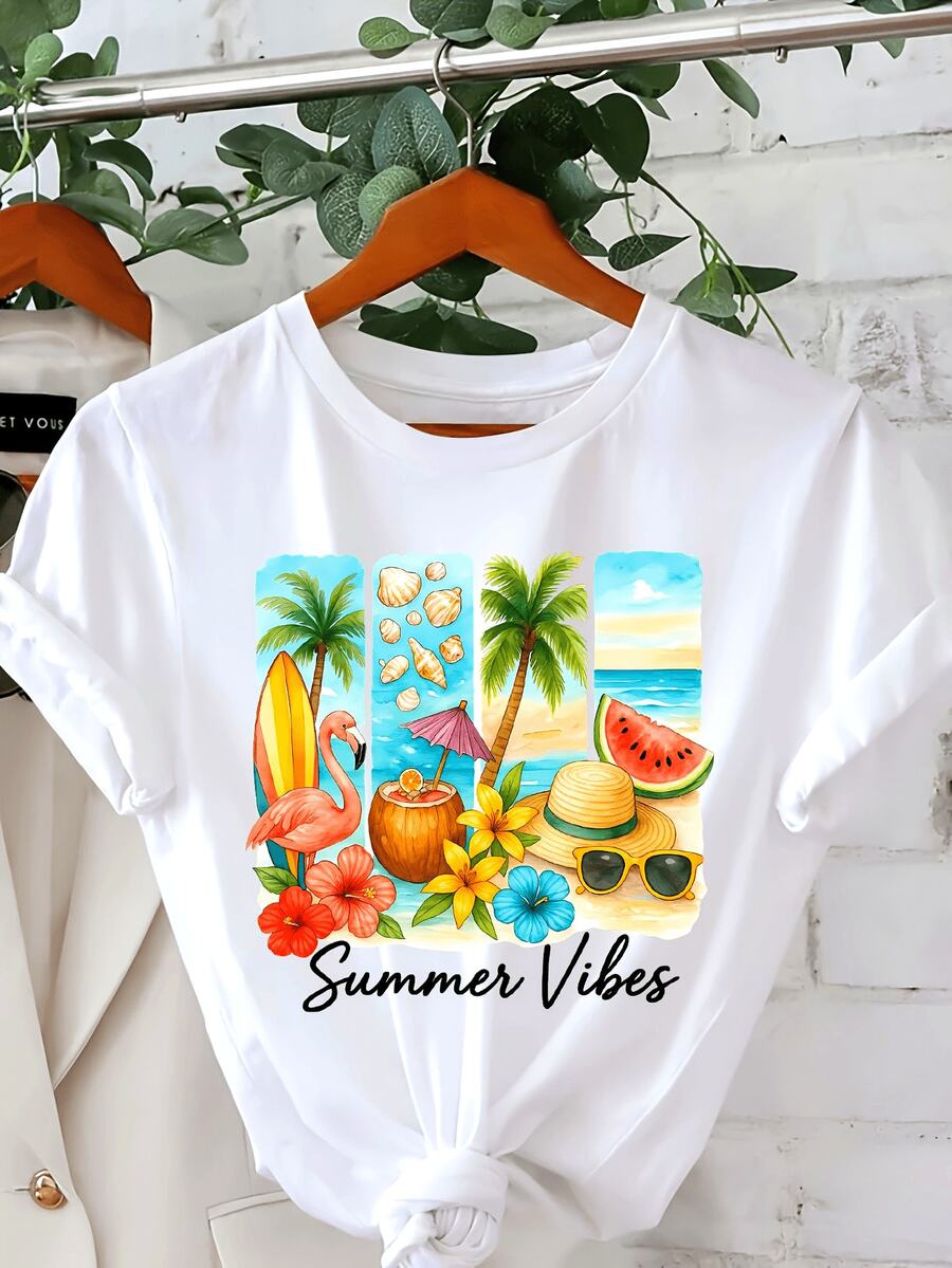 Women T-Shirts - White - View 1