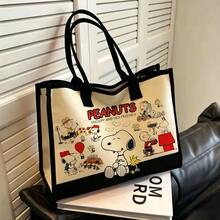 Snoopy Variety Of Crossbody Bags, Cartoon Character Printed Casual Shoulder Tote Bags, Lightweight Portable Fashion Messenger Wallets, Multifunctional Daily Storage Bags Suitable For Travel, Shopping, School, Office, Weekend Gatherings, And Anime Fans - Multicolor - View 13