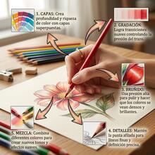 Kids Colored Pencil Sets - Multicolor - View 5