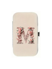 7 Stück/Set Rosa Rosen Schloss Buchstaben Muster Reise Nagel Set, Schloss Kunst Design Buchstaben A-Y, Großer Kapazität Nagelpflege Box Aufbewahrungsbox, mit Edelstahl Werkzeugen, Ultra scharfer spritzwassergeschützter Nagelknipser Set, klassisches Design Schneidebox, verwendet für mobile Schönheitsartikel, Reisen, Ausflüge, Internat und Familien Grundbedarf, Lehrertags Geschenke, Muttertags Geschenke - Verschiedenfarbig - Übersicht 15
