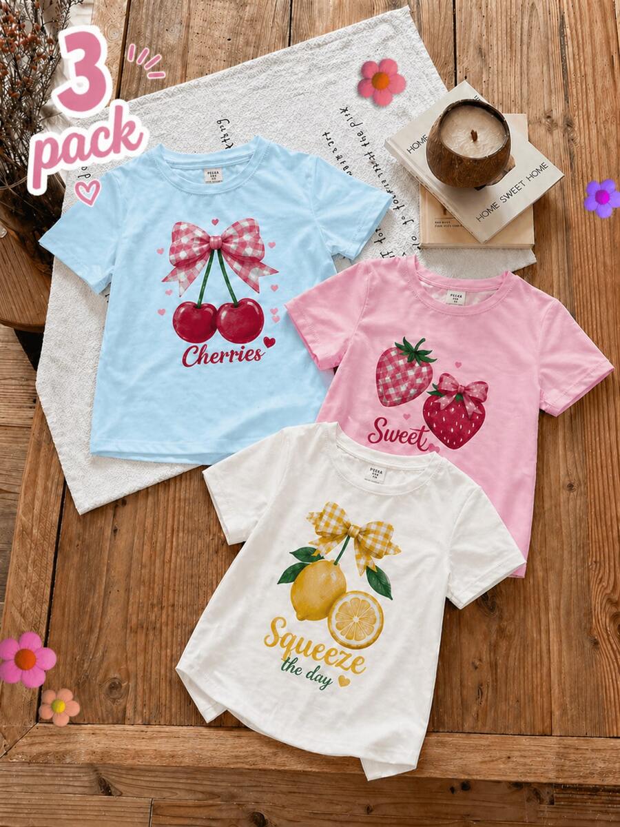 Young Girls T-Shirts - White - View 1