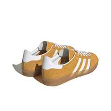 Adidas Originals GAZELLE INDOOR Classic Casual Durable Low-Top Sneakers Unisex - Yellow - View 4