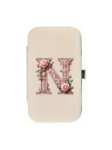 7 Stück/Set Rosa Rosen Schloss Buchstaben Muster Reise Nagel Set, Schloss Kunst Design Buchstaben A-Y, Großer Kapazität Nagelpflege Box Aufbewahrungsbox, mit Edelstahl Werkzeugen, Ultra scharfer spritzwassergeschützter Nagelknipser Set, klassisches Design Schneidebox, verwendet für mobile Schönheitsartikel, Reisen, Ausflüge, Internat und Familien Grundbedarf, Lehrertags Geschenke, Muttertags Geschenke - Verschiedenfarbig - Übersicht 13