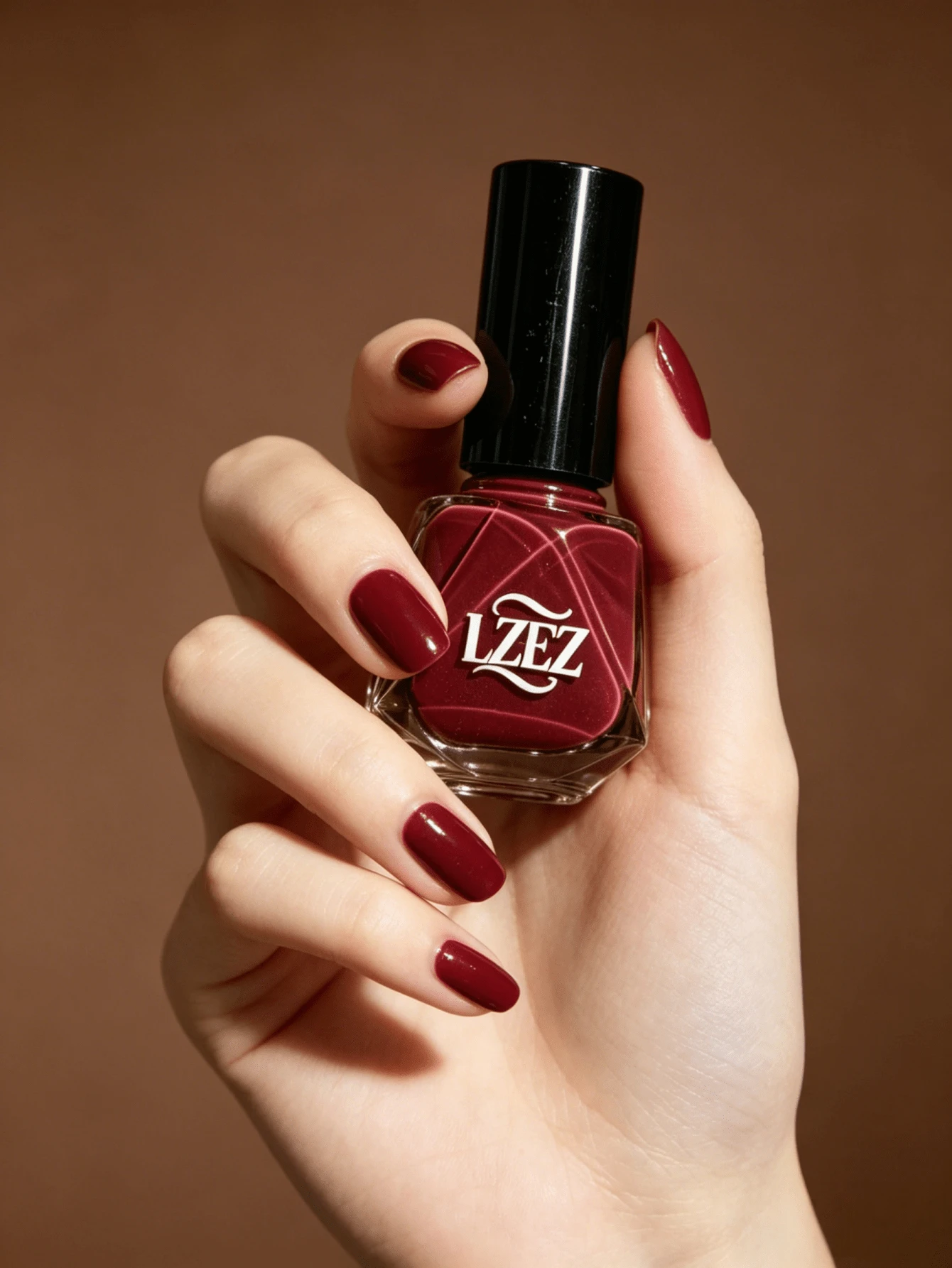 1 Bottle 2026 New Water-Based Nail Polish - LZEZ, 8ml Quick Dry Peel-Off Nail Lacquer, Alcohol-Free, Suitable For Students