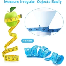 1/2/5/8/10Pcs Modern Sewing Tape Measure, Multiple Colors Available, Precise Measurement Tool, Suitable For Clothing Cutting, Fitness Measurement, DIY Crafting And More (Random Color) - Multiple Styles - View 11