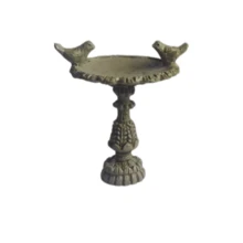 1件歐式小仙女噴泉樹脂裝飾品，帶鳥類圖案，適用於室內外裝飾，家居裝飾，盆栽植物景觀配件，迷你花園裝飾 - A - 查看 11
